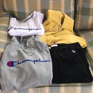 Champion Athletic wear-the complete group
